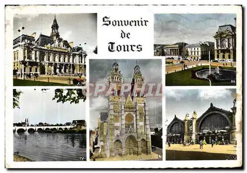 Cartes postales Souvenir de Tours