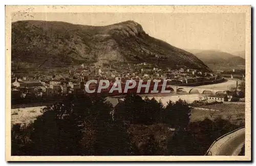 Cartes postales Les Cevennes Pittoresques Anduze Vue Generale