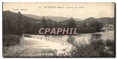 Cartes postales Le Vigan L Arre Une Chute