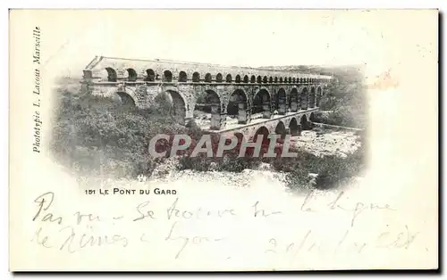 Cartes postales Le Pont du Gard