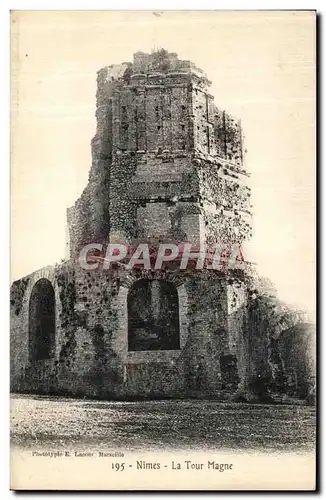 Cartes postales Nimes La Tour Magne