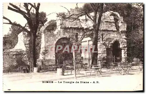 Cartes postales Nimes Le Temple de Diane