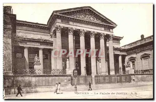 Cartes postales Nimes Le Palais de Justice