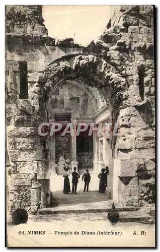 Cartes postales Nimes Temple de Diane