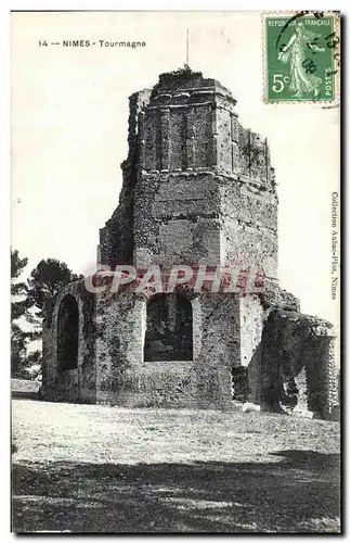 Cartes postales Nimes Tour Magne