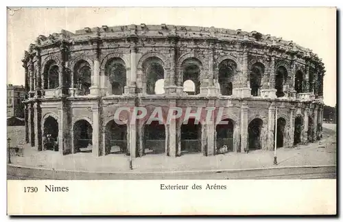 Cartes postales Nimes Exterieur des Arenes