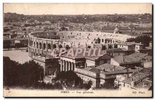 Cartes postales Nimes Vue Generale