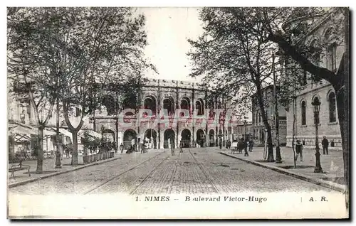 Cartes postales Nimes B ulevard Victor Hugo