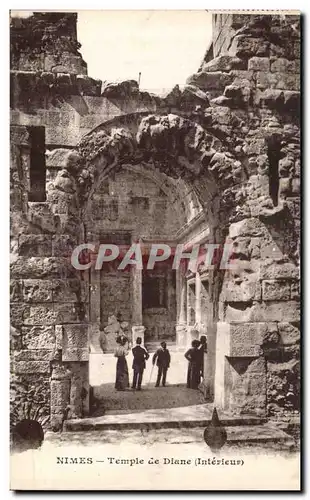 Cartes postales Nimes Temple de Diane