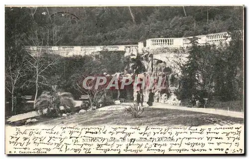 Cartes postales Nimes Jardin de la Fontaine la Grotte