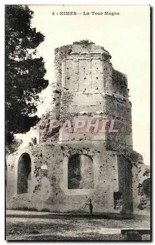 Cartes postales Nimes La Tour Magne