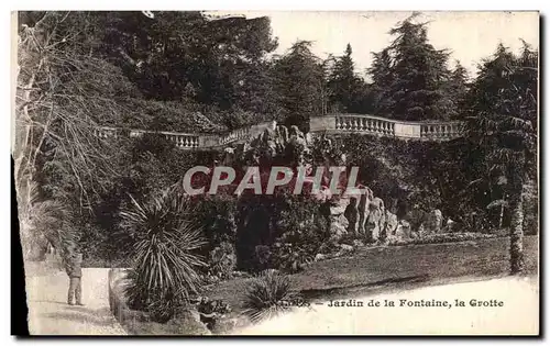 Cartes postales Nimes Jardin de la Fontaine la Grotte