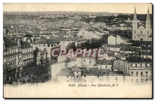 Cartes postales Nimes Vue Generale