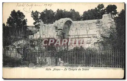 Cartes postales Nimes Le Temple de Diane