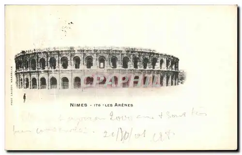 Cartes postales Nimes Les Arenes