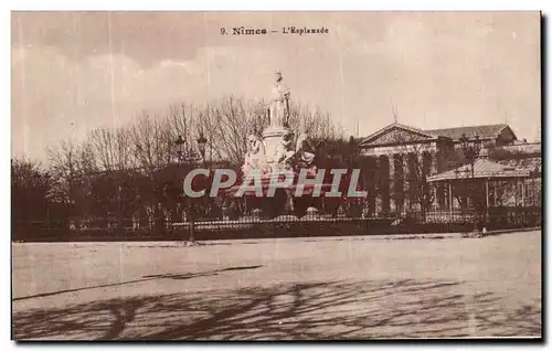 Cartes postales Nimes L Esplanade