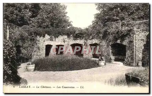 Cartes postales Lassay Le Chateau Les Casemates