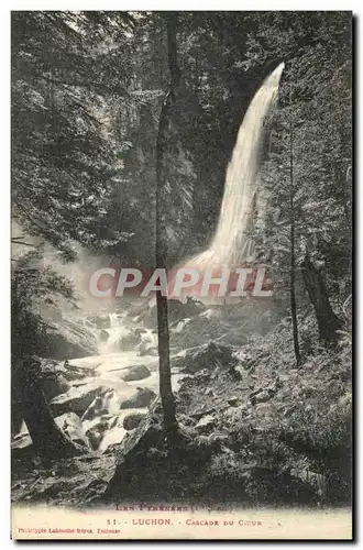 Cartes postales Luchon Cascade Du Choeur