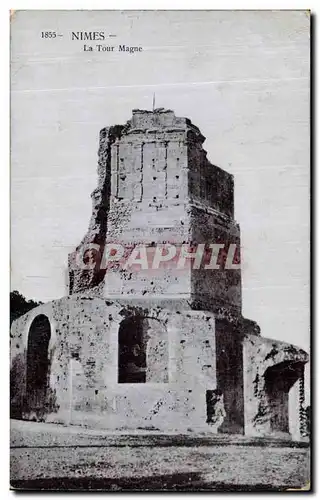 Cartes postales Nimes La Tour Magne