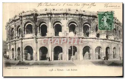 Cartes postales Nimes Les Arenes