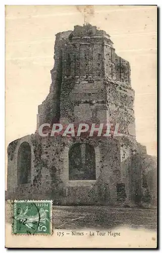 Cartes postales Nimes La Tour Magne