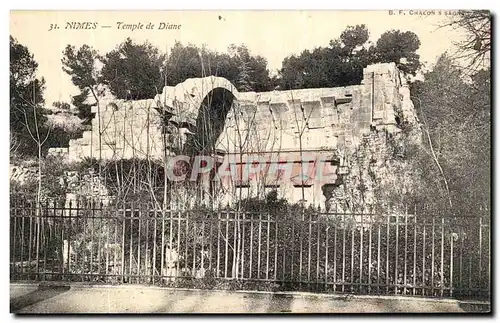 Cartes postales Nimes Temple de Diane