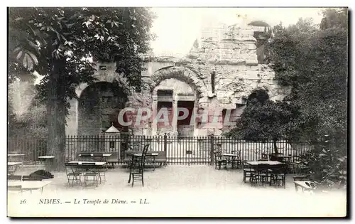 Cartes postales Nimes Le Temple de Diane