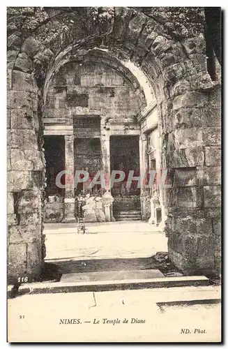 Cartes postales Nimes Le temple De Diane