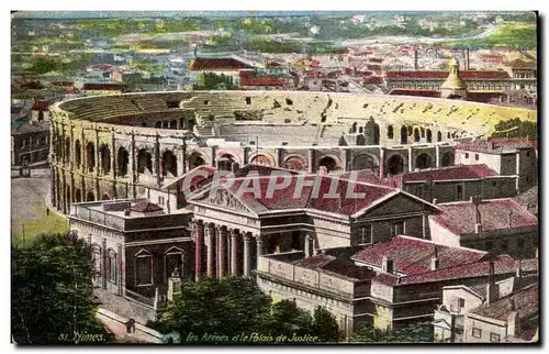 Cartes postales Nimes Jardin de la Fontaine La Source