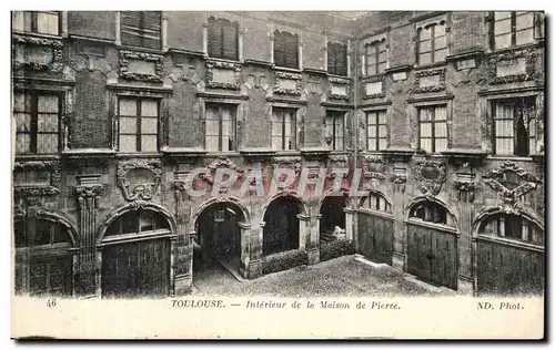 Cartes postales Toulouse Interieur de la Maison De Pierre