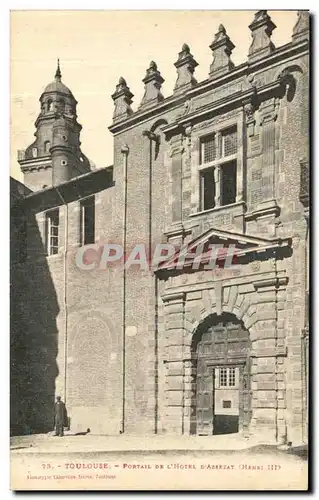 Cartes postales Toulouse Portail De L Hotel D Assezat Henri III