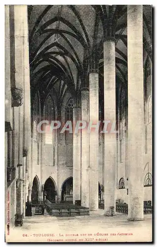 Cartes postales Toulouse La Double De l eglise Des Jacobins