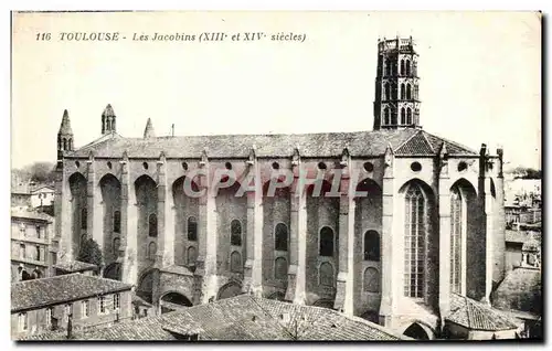 Cartes postales Toulouse Les Jacobins