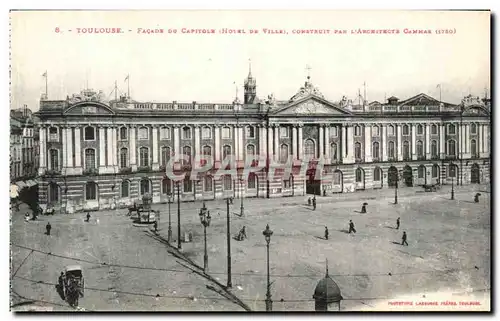 Ansichtskarte AK Toulouse Facade Du Capitole Hotel de ville