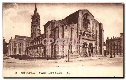 Cartes postales Toulouse L Eglise Saint Sernin