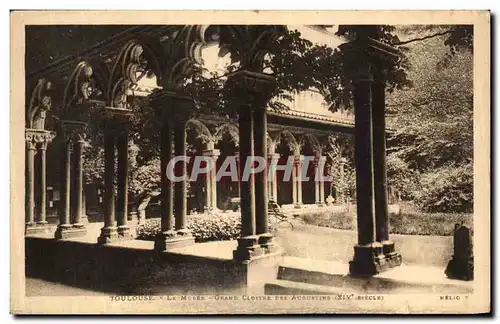 Cartes postales Toulouse Le musee Grand Cloitre Des Augustins