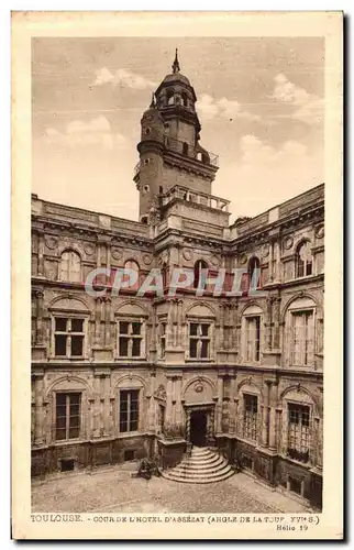 Cartes postales Toulouse Cour De L Hotel D Assezat