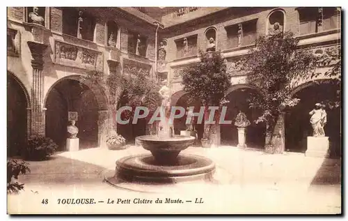 Cartes postales Toulouse Le Petit Cloitre du Musee