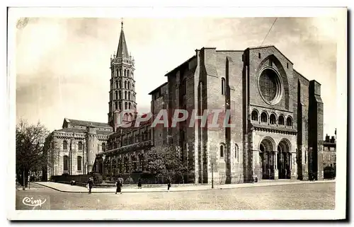 Ansichtskarte AK Insigne L Eglise Saint Sernin