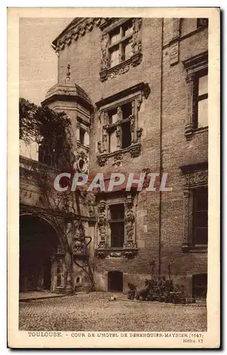 Ansichtskarte AK Toulouse Cour De L Hotel De Berenguier Maynier