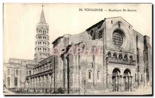 Cartes postales Toulouse Basilique Saint Sernin