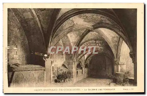 Cartes postales Saint Bertrand De Comminges La Galerie Des Tombeaux