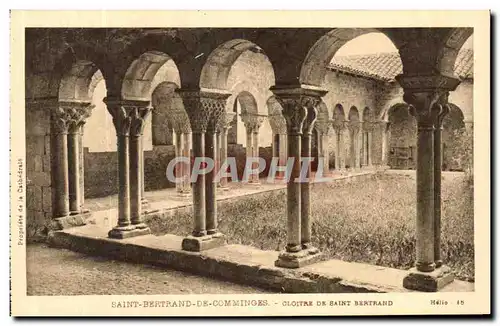 Cartes postales Saint Bertrand De Comminges Cloitre de Saint Bertrand