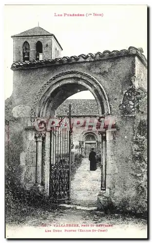 Ansichtskarte AK Valcabrere pres Saint Bertrand Les Deux Portes Eglise St Just