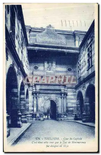 Cartes postales Toulouse Cour Du Capitole