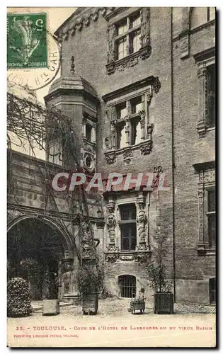 Cartes postales Toulouse Cour Du L Hotel De Ou Du Vieux Raisin