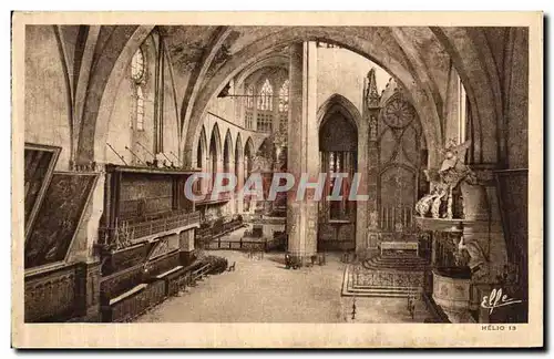 Cartes postales Toulouse Nef Comtale De La Cathedrale Saint Etienne Voutes De Raymond VI