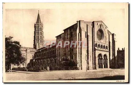 Ansichtskarte AK Toulouse Basilique Saint Sernin Vue generale Nord