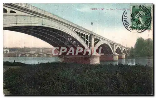 Ansichtskarte AK Toulouse Pont saint Michel