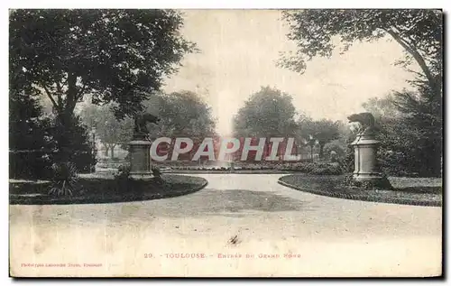 Cartes postales Toulouse Entree De Grand Rond